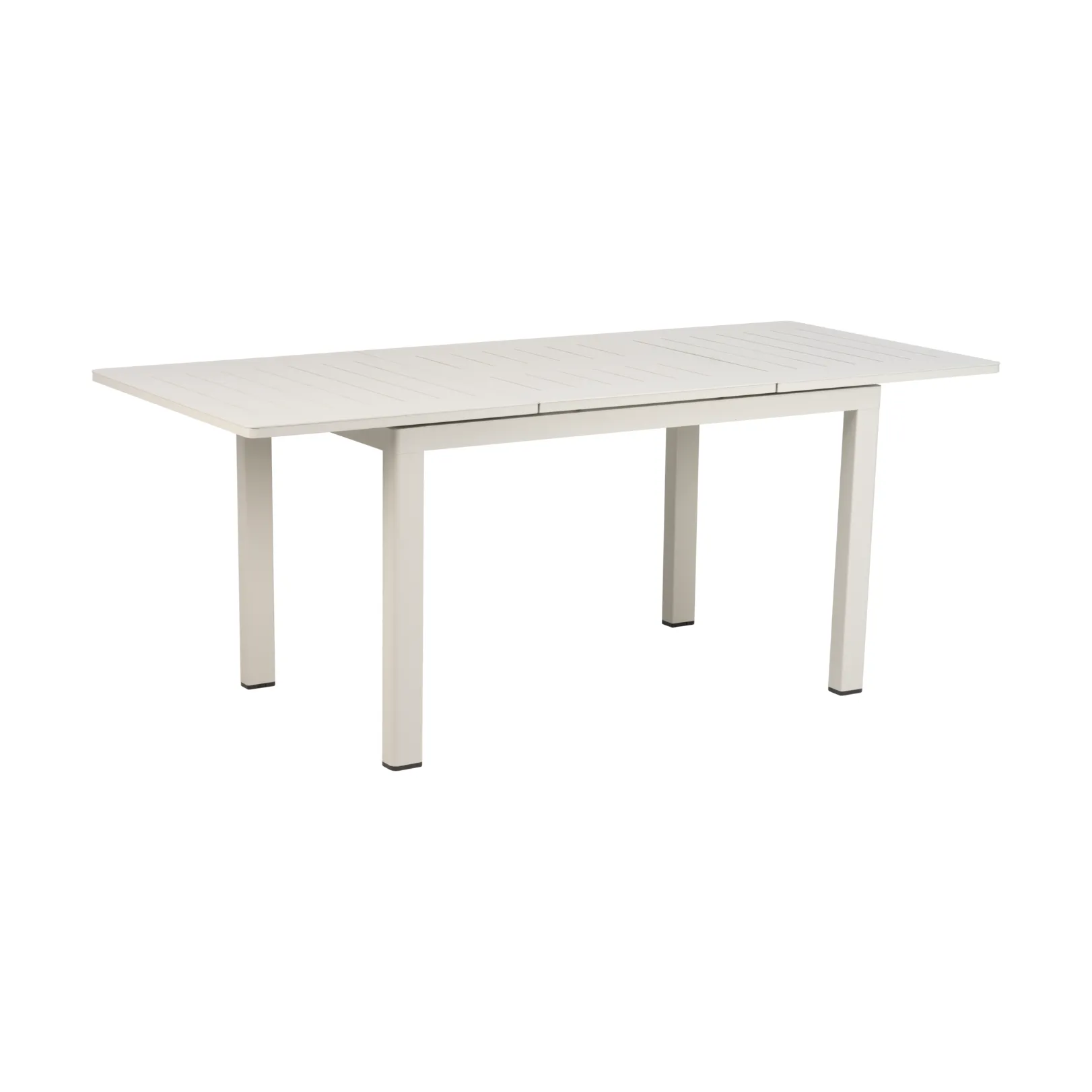 Lomma mesa de jantar, Light grey, 128-187x80x73 cm Brafab
