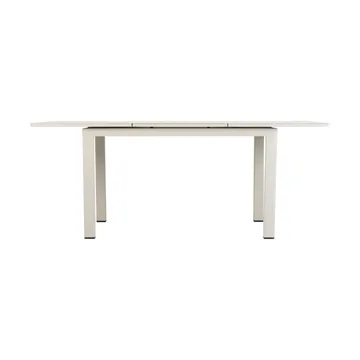 Lomma mesa de jantar - Light grey, 128-187x80x73 cm - Brafab