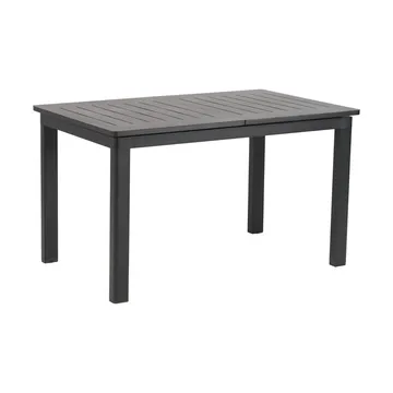 Lomma mesa de jantar - Preto, 128-187x80x73 cm - Brafab