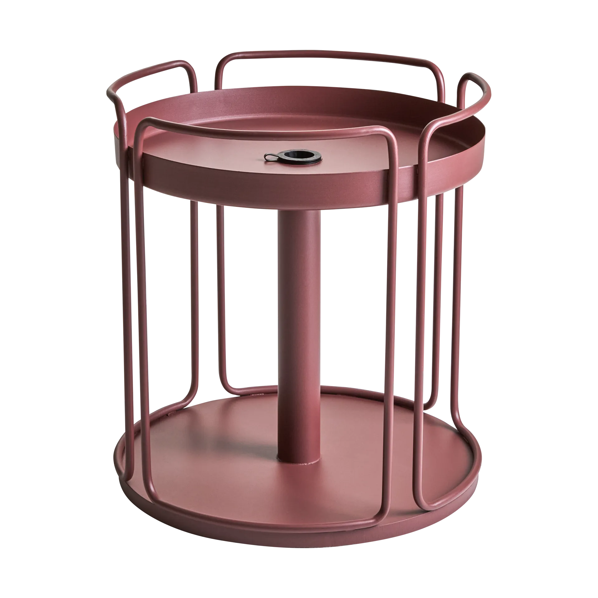 Mesa de apoio e base para guarda-sol Shady, Zin red Brafab