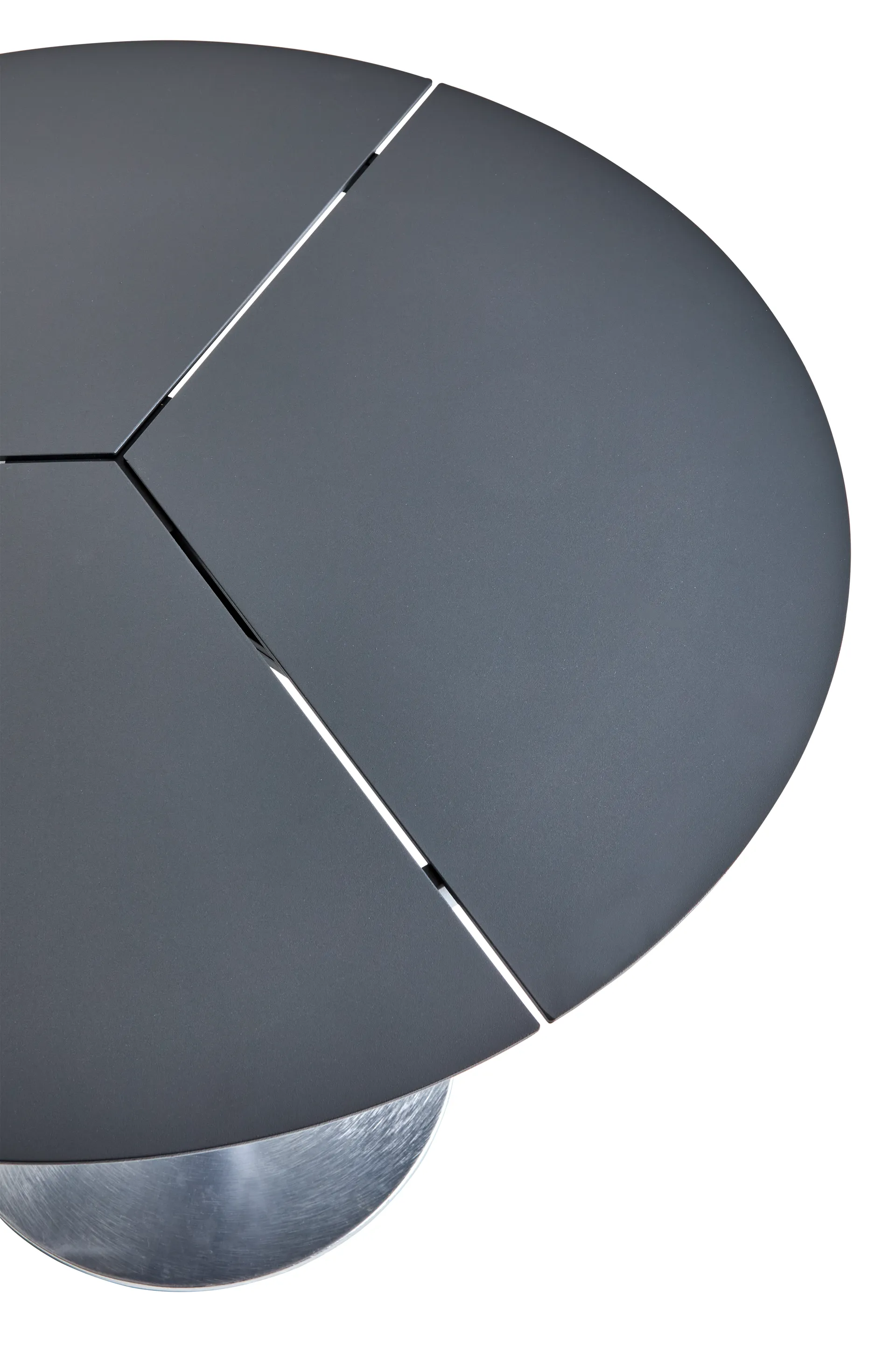 Mesa de café Peace Bistro Ø80 cm Anthracite,  Brafab