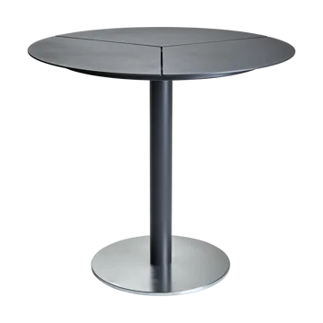 Mesa de café Peace Bistro Ø80 cm Anthracite - undefined - Brafab