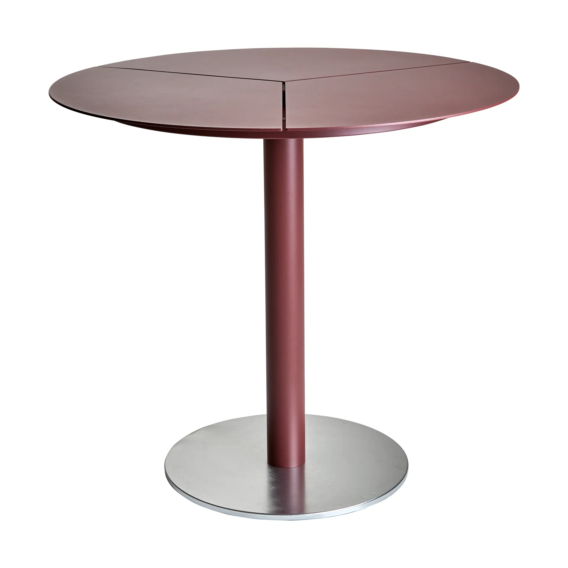 Mesa de café Peace Bistro Ø80 cm Zin red,  Brafab