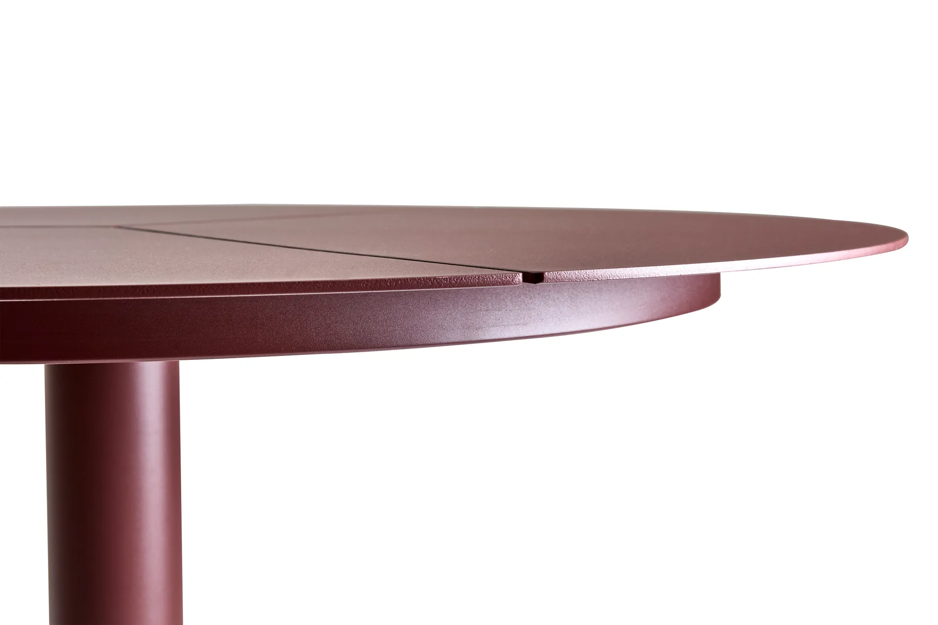 Mesa de café Peace Bistro Ø80 cm Zin red Brafab