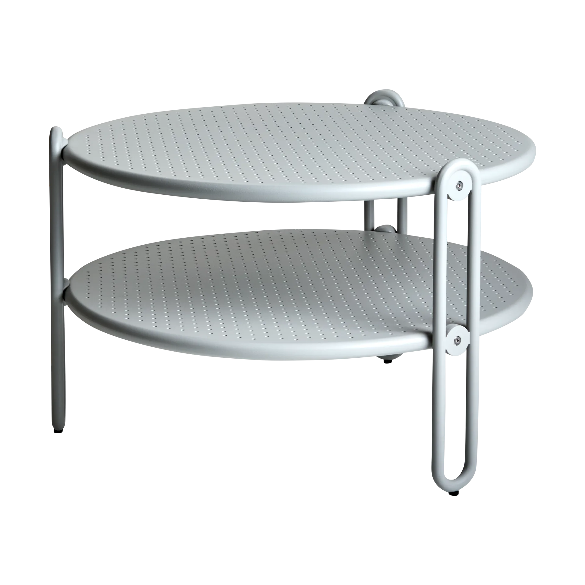 Mesa de centro Blixt, Light grey Ø65 cm Brafab