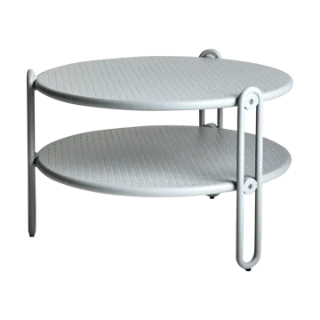Mesa de centro Blixt - Light grey Ø65 cm - Brafab