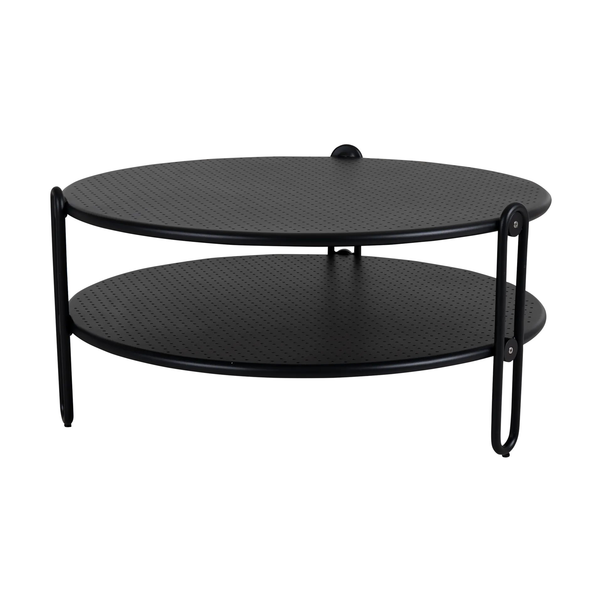 Mesa de centro Blixt, Preto Ø85 cm Brafab