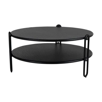 Mesa de centro Blixt - Preto Ø85 cm - Brafab