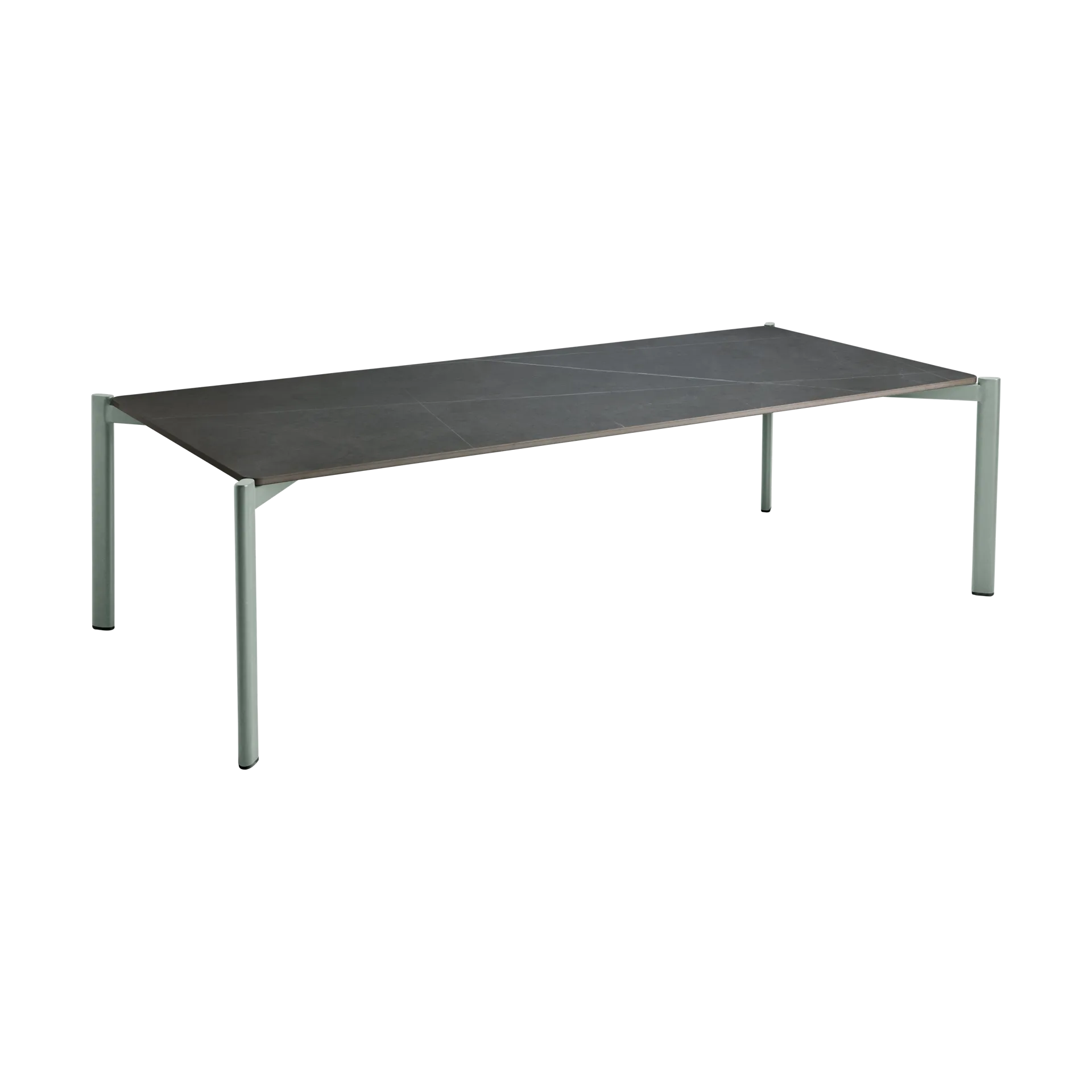 Mesa de centro Hallavara, Dusty green 66x146 cm Brafab