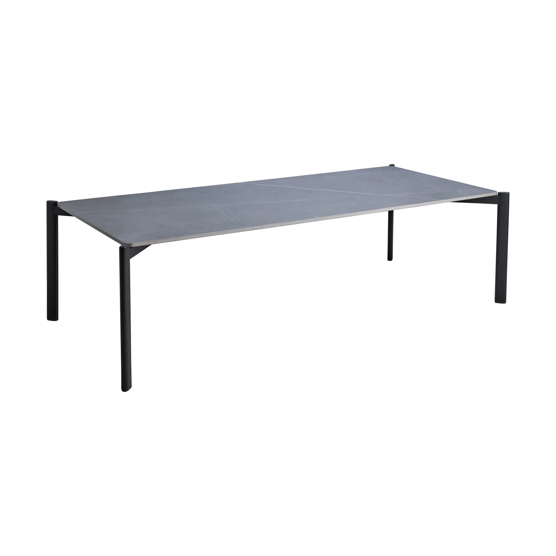 Mesa de centro Hallavara, Preto 66x146 cm Brafab