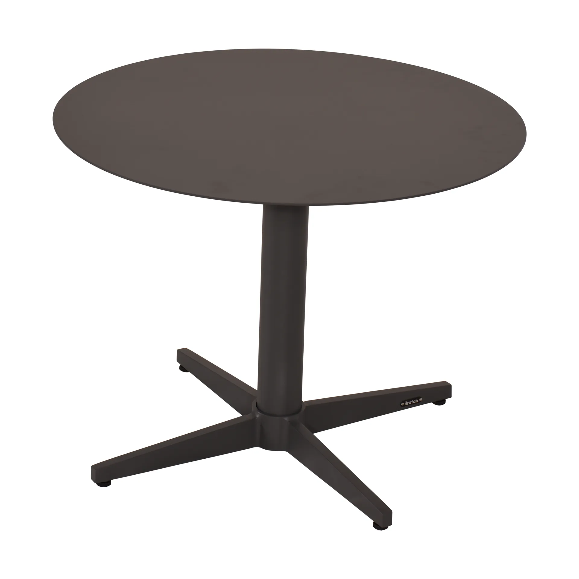 Mesa de centro Mill, Anthracite, Medium Ø60 cm Brafab