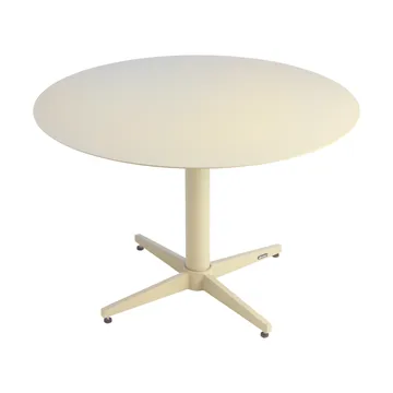Mesa de centro Mill - Pearl white, Ø75 cm - Brafab