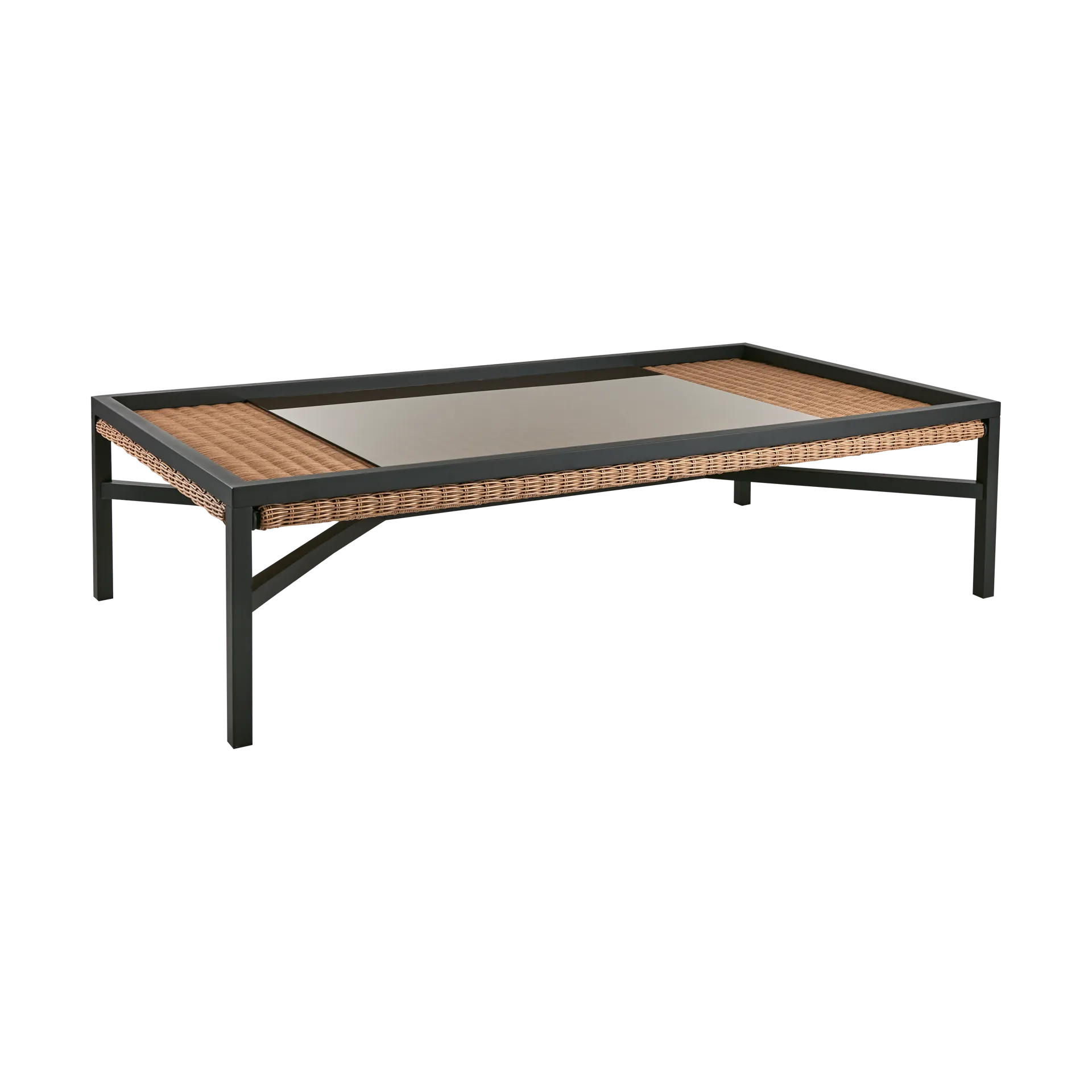 Mesa de centro Shell, Preto Brafab