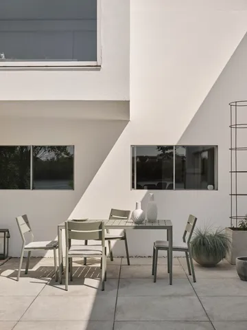 Mesa de jantar Bigby - Dusty green, 144x76 cm - Brafab