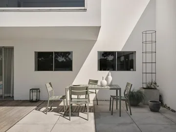 Mesa de jantar Bigby - Dusty green, 144x76 cm - Brafab