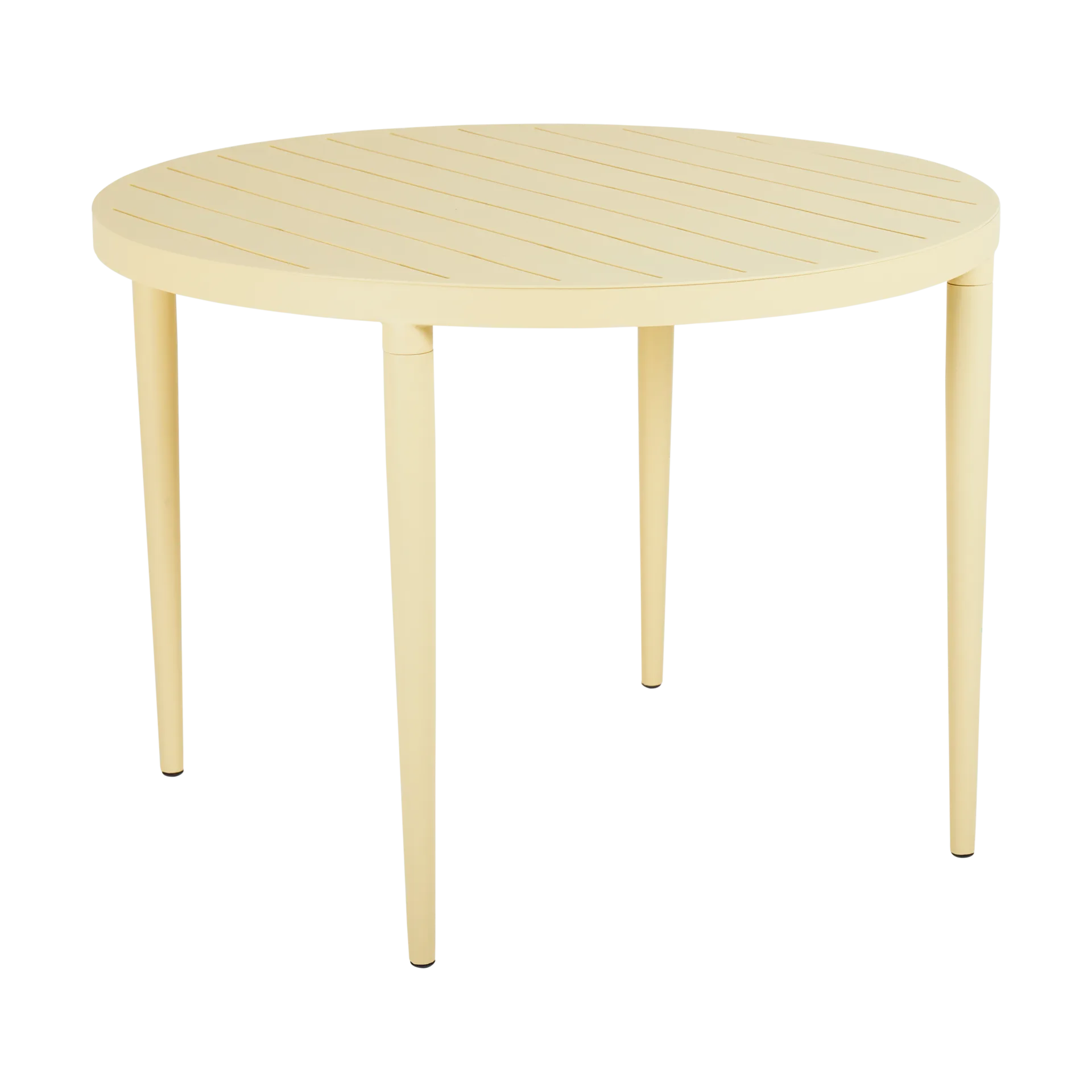 Mesa de jantar Bigby, Lemon, Ø100 cm Brafab