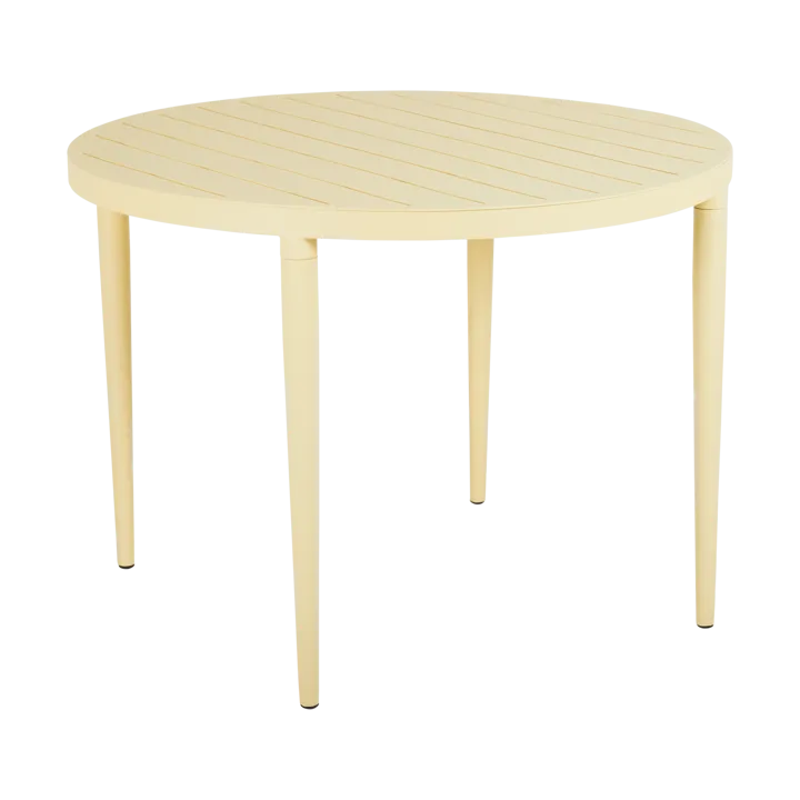 Mesa de jantar Bigby - Lemon, Ø100 cm - Brafab