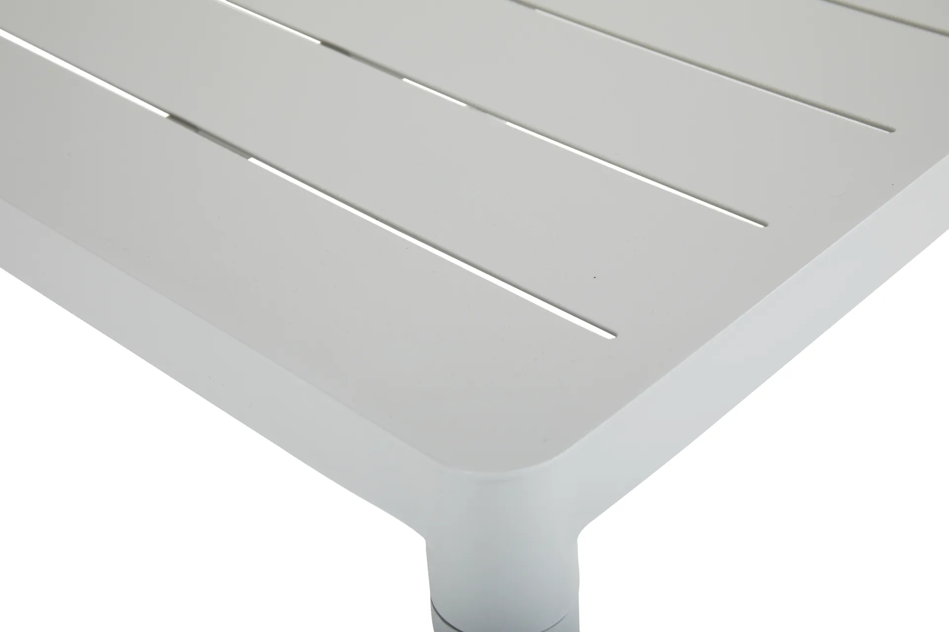 Mesa de jantar Bigby, Light grey 144 cm Brafab