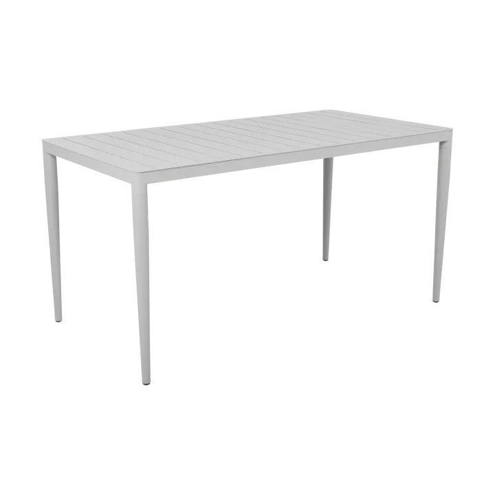 Mesa de jantar Bigby - Light grey, 144x76 cm - Brafab