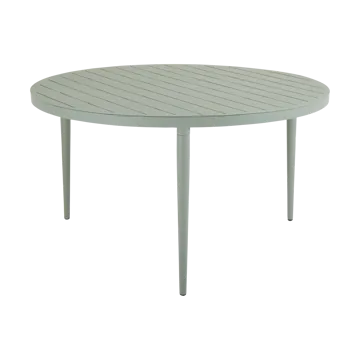 Mesa de jantar Bigby redonda - Dusty green Ø130 cm - Brafab