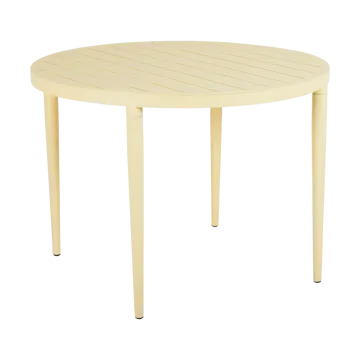 Mesa de jantar Bigby redonda - Lemon Ø100 cm - Brafab
