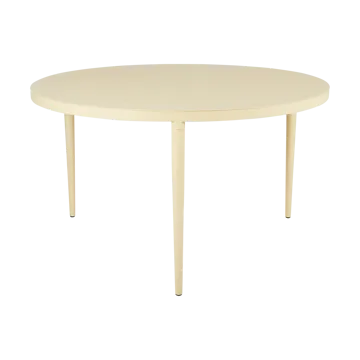 Mesa de jantar Bigby redonda - Lemon Ø130 cm - Brafab