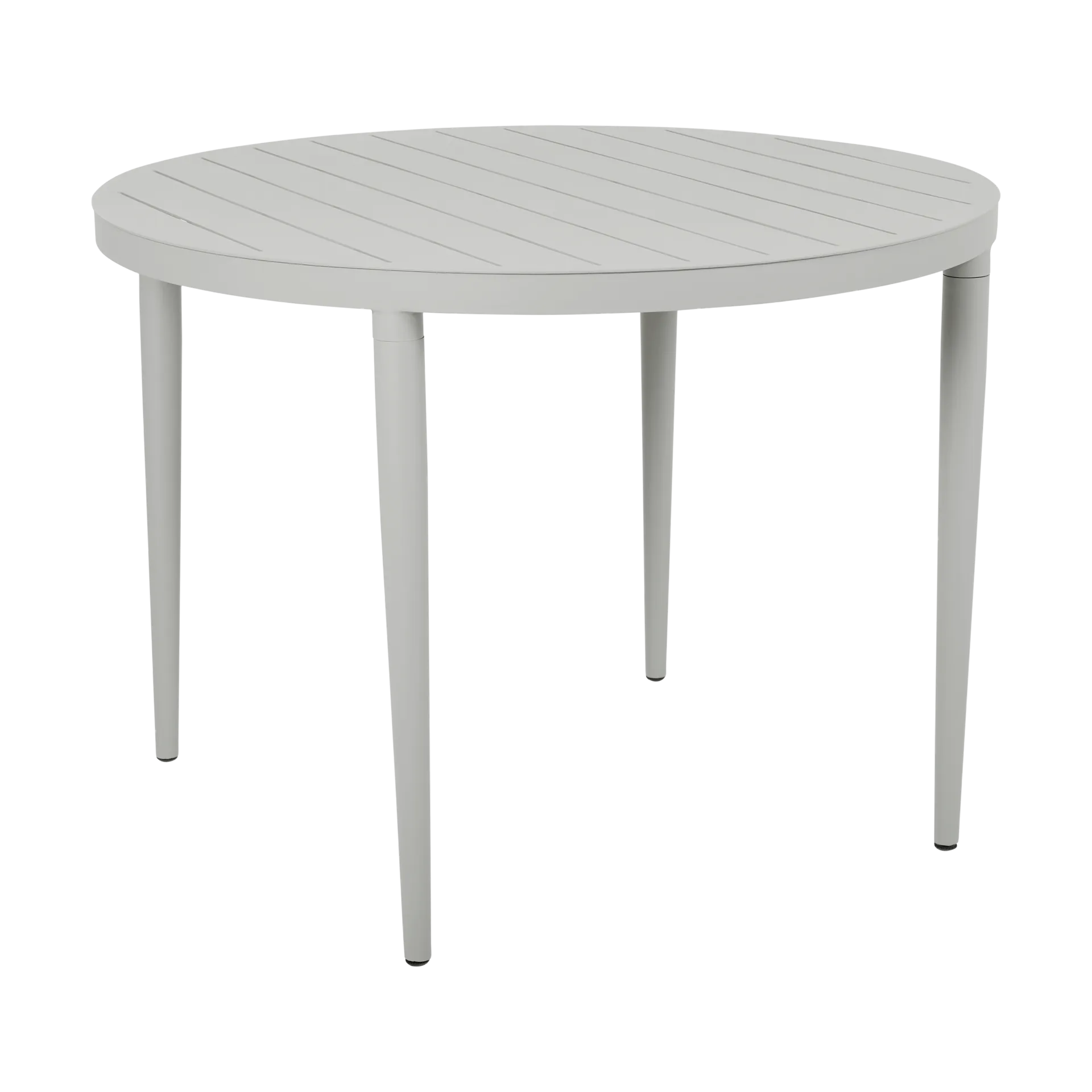 Mesa de jantar Bigby redonda, Light grey Ø100 cm Brafab