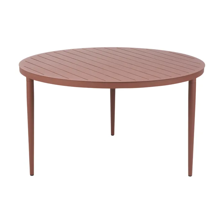 Mesa de jantar Bigby - Vermelho zin, Ø130 cm - Brafab