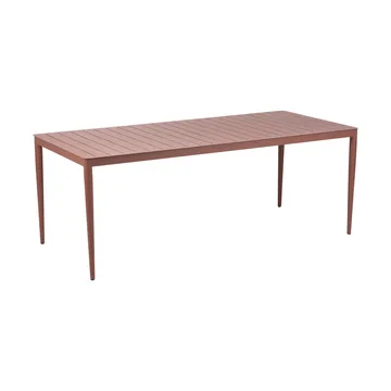 Mesa de jantar Bigby - Vermelho zin, 195x90 cm - Brafab