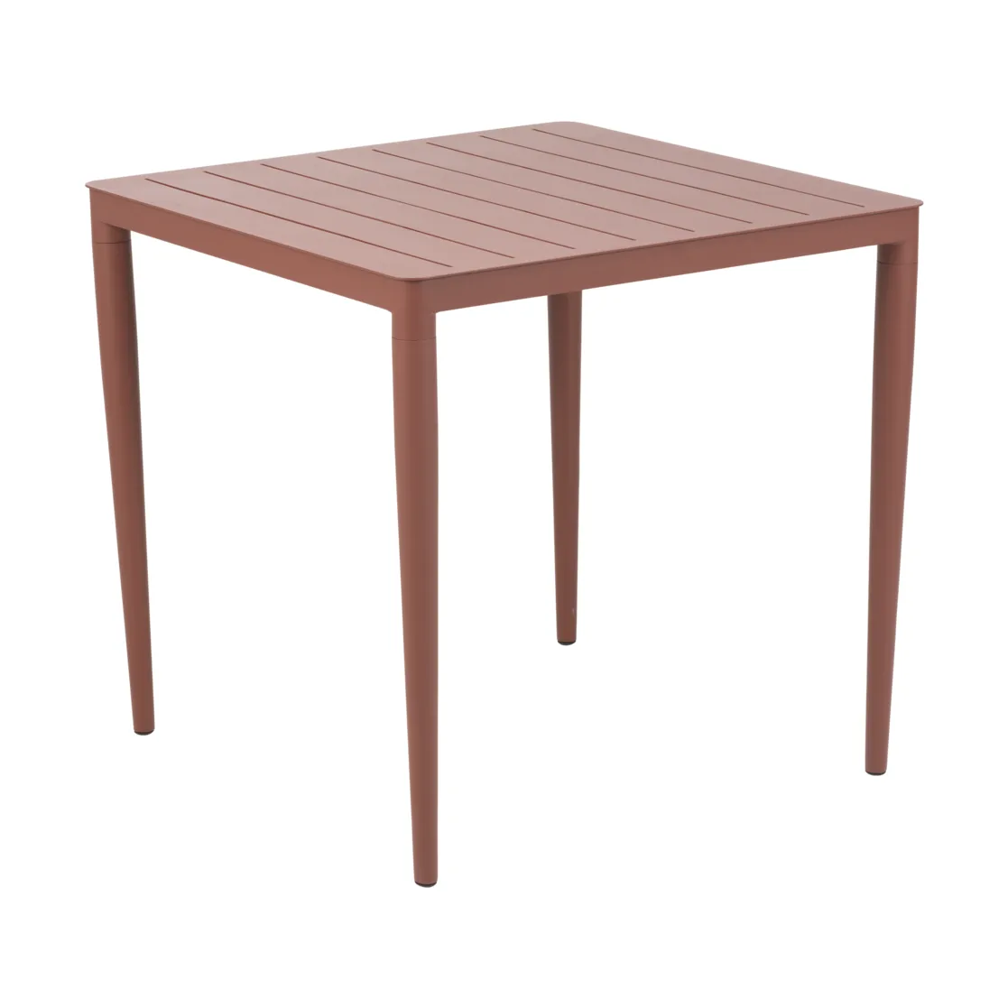 Mesa de jantar Bigby, Vermelho zin, 76x76 cm Brafab
