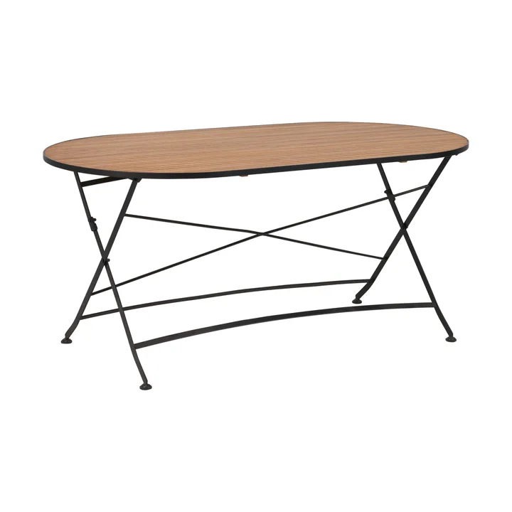 Mesa de jantar Brewer - Preto-teca, 160x85 cm - Brafab