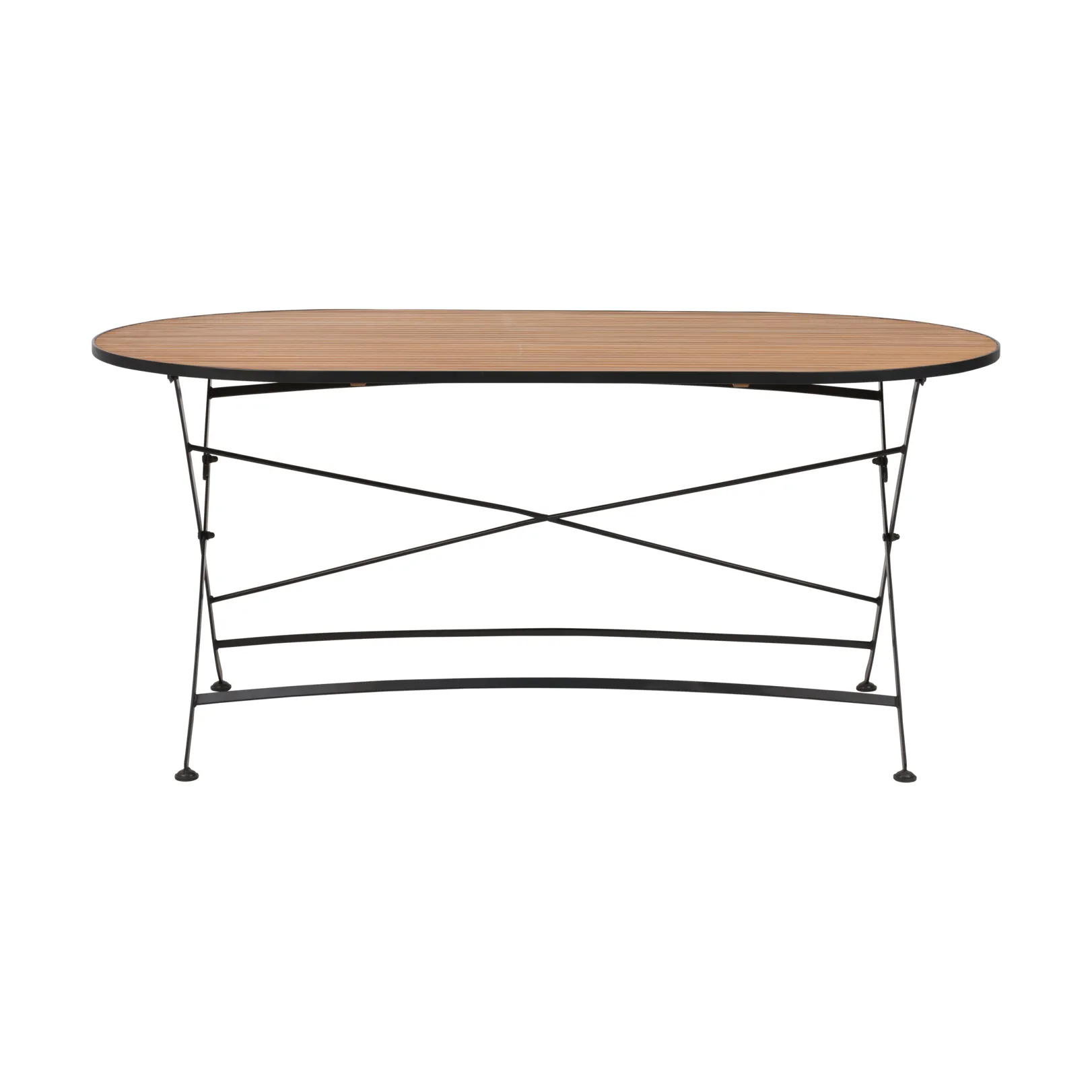 Mesa de jantar Brewer, Preto-teca, 160x85 cm Brafab