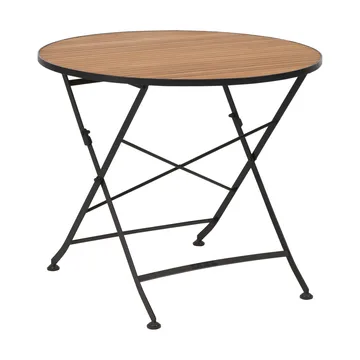 Mesa de jantar Brewer - Preto-teca, Ø85 cm - Brafab