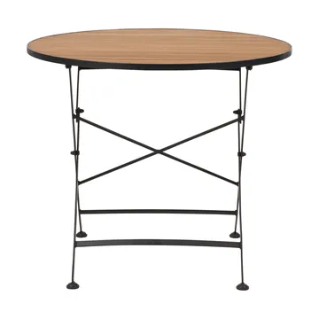 Mesa de jantar Brewer - Preto-teca, Ø85 cm - Brafab