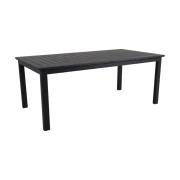 Mesa de jantar Lomma extensível - Preto 194-312 cm - Brafab