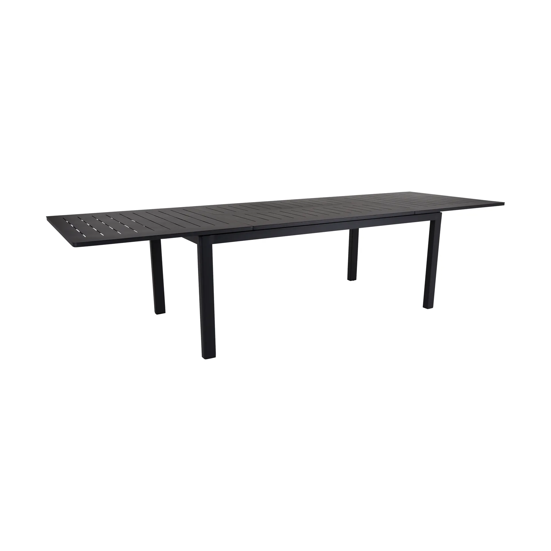 Mesa de jantar Lomma extensível, Preto 194-312 cm Brafab
