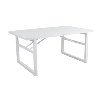 Mesa de jantar Vevi - Branco 160 cm - Brafab