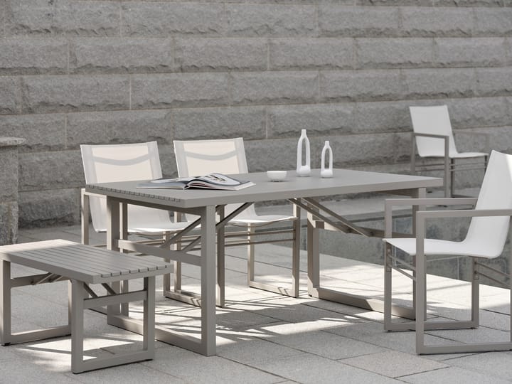 Mesa de jantar Vevi, Branco 160 cm Brafab