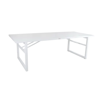 Mesa de jantar Vevi - Branco 230 cm - Brafab