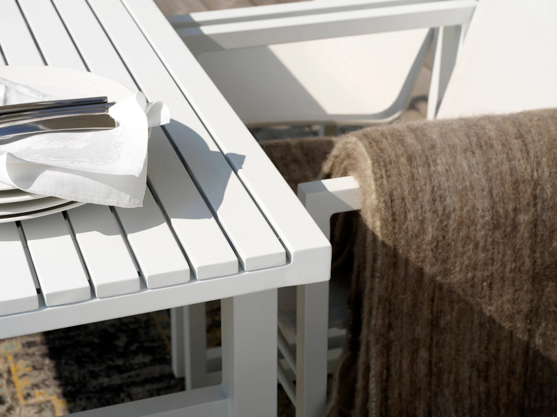 Mesa de jantar Vevi, Branco 230 cm Brafab