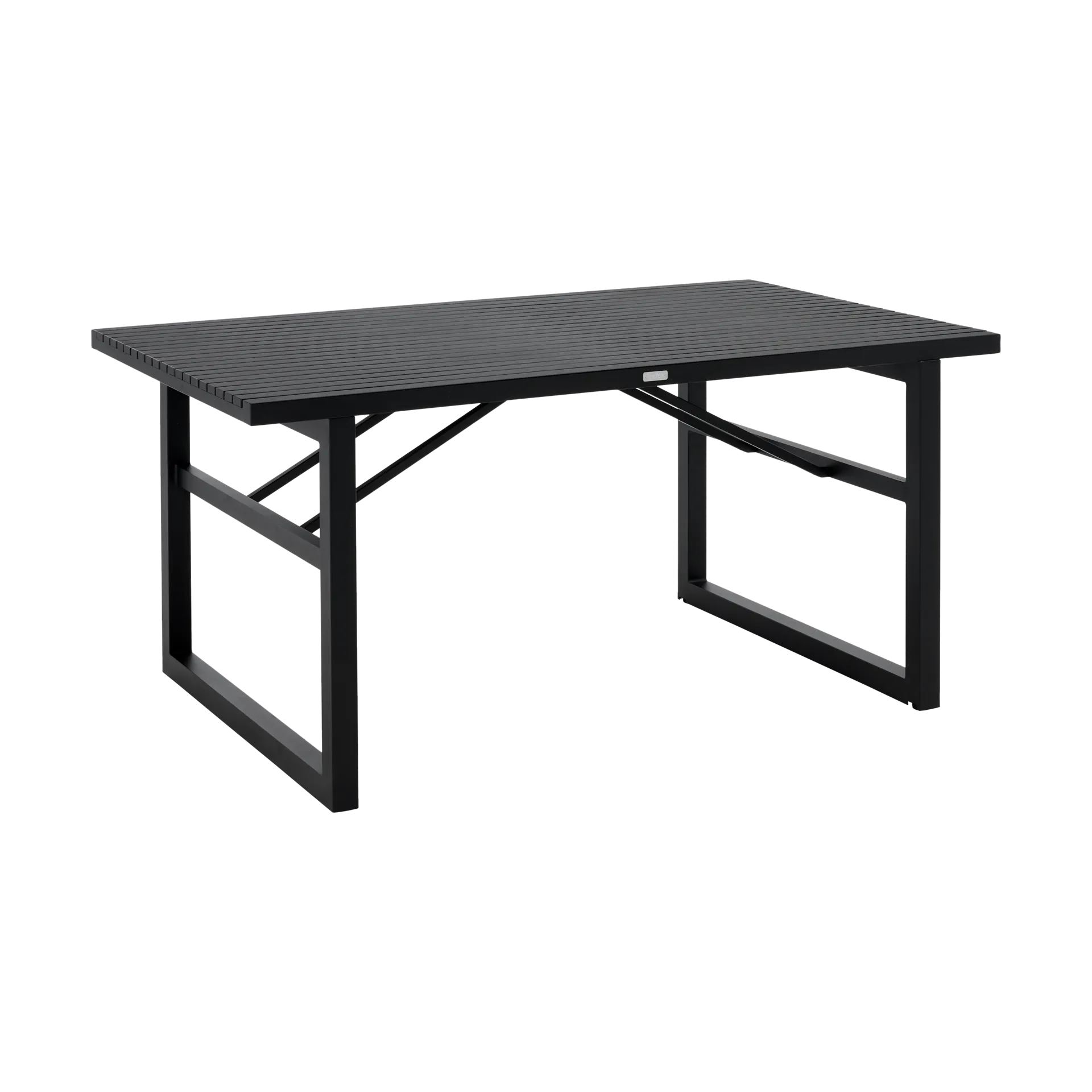 Mesa de jantar Vevi, Preto 160 cm Brafab