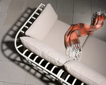 Módulo de sofá Collier - Pearl white-teddy beige, módulo central - Brafab