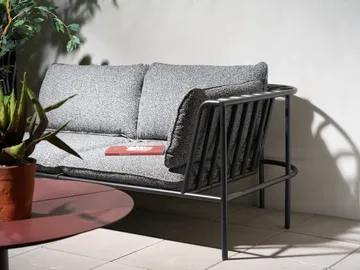 Módulo de sofá Collier - Preto-teddy ant, canto - Brafab