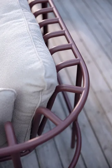 Módulo de sofá Collier - Zin red-teddy beige, canto - Brafab