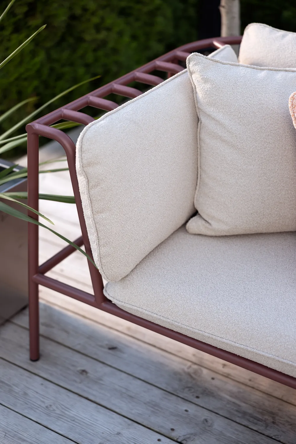 Módulo de sofá Collier, Zin red-teddy beige, canto Brafab