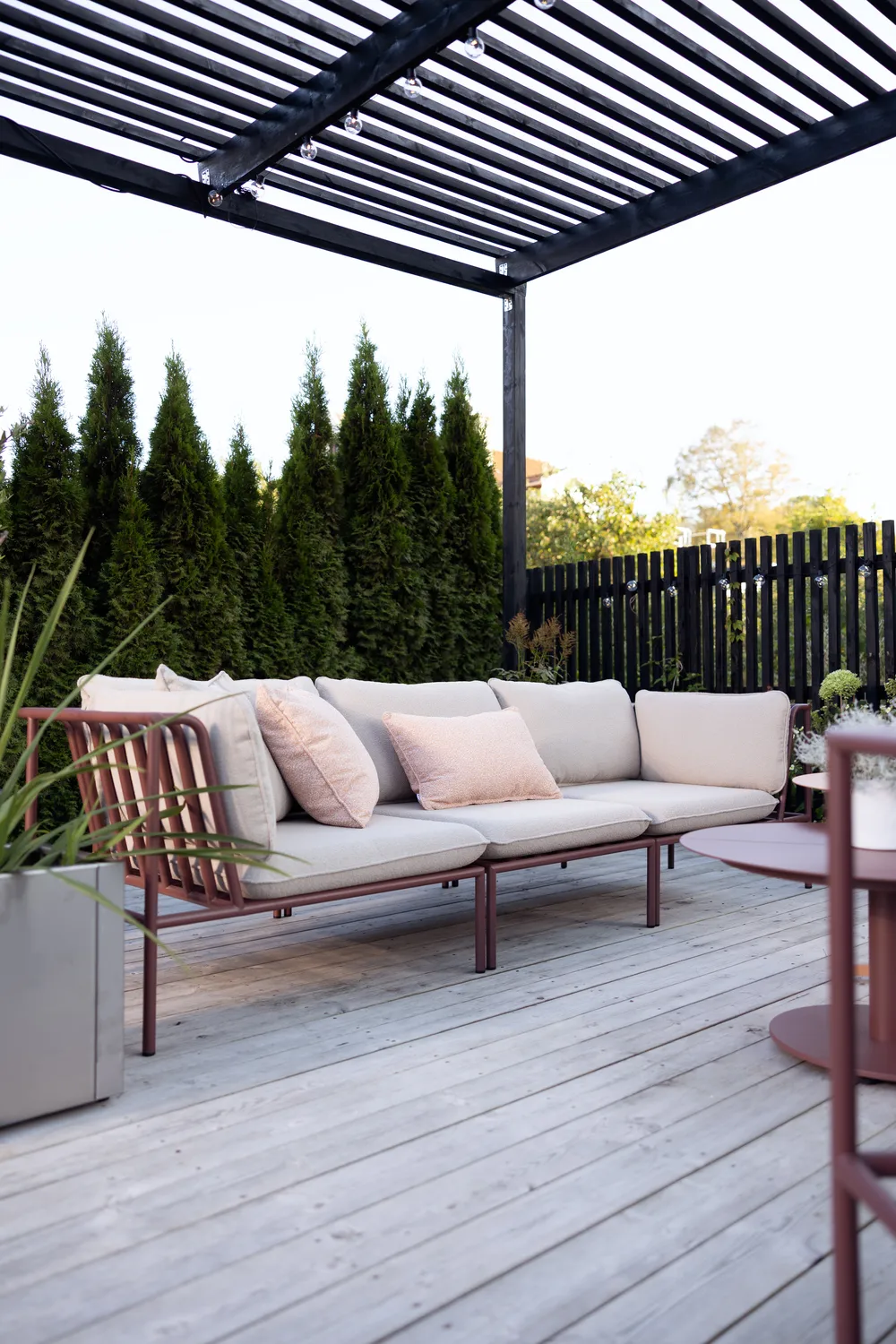 Módulo de sofá Collier, Zin red-teddy beige, canto Brafab