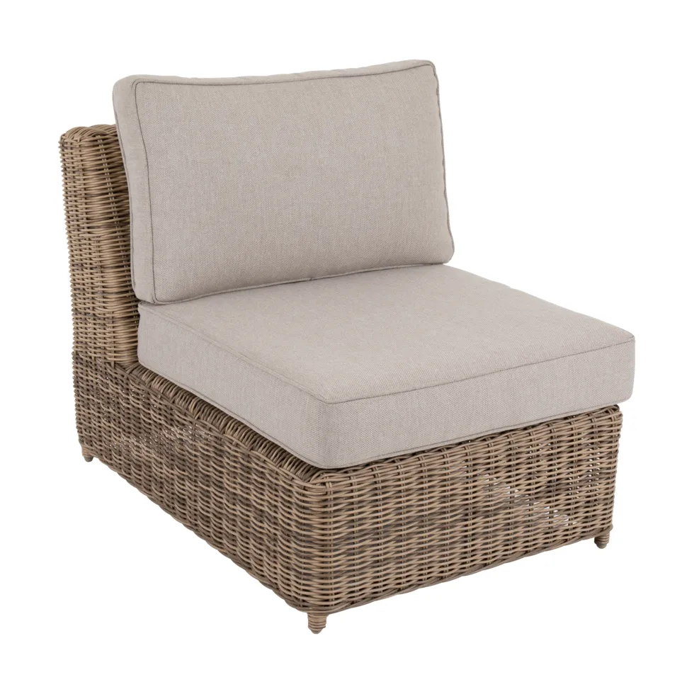 Módulo de sofá Glendon, Rustic-beige, seção do meio Brafab