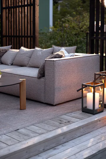 Módulo de sofá Muki - Light taupe, extremidade esquerda - Brafab