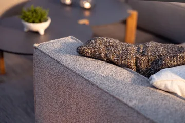 Módulo de sofá Muki - Light taupe, extremidade esquerda - Brafab