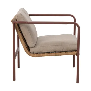 Motty poltrona - Vermelho zin-teddy bege - Brafab